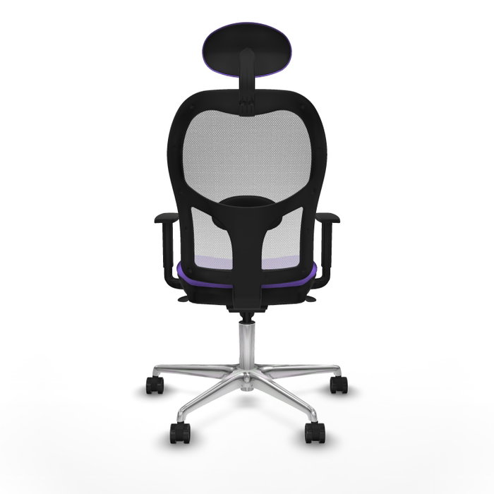 PIQUERAS Y CRESPO Silla de oficina Jorquera Lila y Blanca PIQUERAS Y CRESPO Silla de oficina Jorquera Lila y Blanca