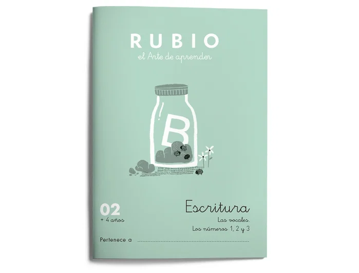Rubio Cuaderno rubio caligrafia nº 02