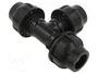 GEBO Conector de Apriete en T para Tuberías PE de 25mm