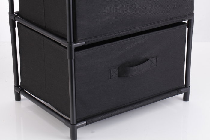 Confortime Cajonera de TNT y Madera con 3 Cajones