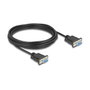 DeLOCK Cable de Serie RS-232 D-Sub9 Hembra a Hembra 5 m