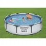 Bestway Steel Pro MAX 56406 - Piscina Elevada 305 x 76 cm con Sistema FrameLink, Fácil Montaje