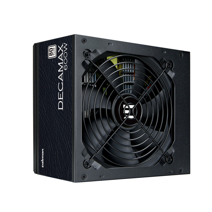 Zalman Decamax Unidad de Fuente de Alimentación 600W ATX Negro