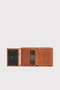 Zoozie Bags Cartera Crazy Tan Hombre Piel Auténtica Elegante Sofisticada Color Tostado 9.5x2x10.5 cm
