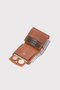 Zoozie Bags Cartera Crazy Tan Hombre Piel Auténtica Elegante Sofisticada Color Tostado 9.5x2x10.5 cm