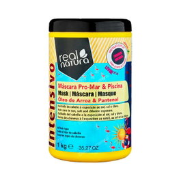 Real Natura Máscara Sem Sal Pro-Mar & Piscina 1kg