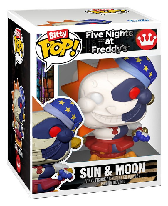 Funko Pack de 2 Figuras Bitty POP! de Five Nights at Freddy's Withered Freddy & Sun & Moon Funko Pack de 2 Figuras Bitty POP! de Five Nights at Freddy's Withered Freddy & Sun & Moon