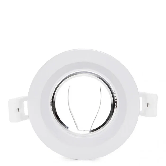 Aro Foco Downlight Circular GU10 Ø92Mm Blanco