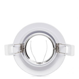 Aro Foco Downlight Circular GU10 Ø92mm - Blanco