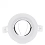 Aro Foco Downlight Circular GU10 Ø92Mm Blanco