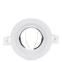 Aro Foco Downlight Circular GU10 Ø92mm Blanco - Empotrable LED para Hogar y Oficina