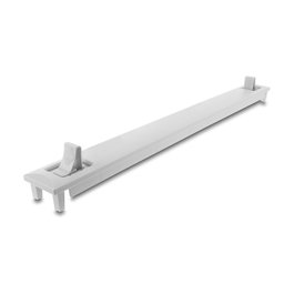 DeLOCK 67274 Tapa ciega de 19 pulgadas 1U gris
