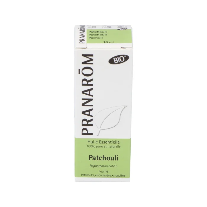 PRANAROM Aceite esencial de Patchuli hoja BIO 10 ml PRANAROM Aceite esencial de Patchuli hoja BIO 10 ml