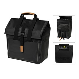 BASIL Bolsa Shopper Urban Dry Impermeable 25L con Hook On