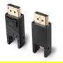 LINDY Cable DisplayPort 1.4 Optico Hibrido, 20m, Negro, para Video 8K@60Hz, HDR, Audio 7.1