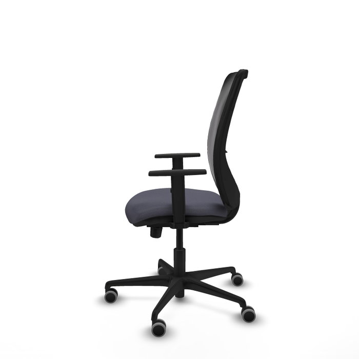 PIQUERAS Y CRESPO Silla de oficina Zulema con mecanismo Sincro/Traslack, Gris oscuro y Negro PIQUERAS Y CRESPO Silla de oficina Zulema con mecanismo Sincro/Traslack, Gris oscuro y Negro