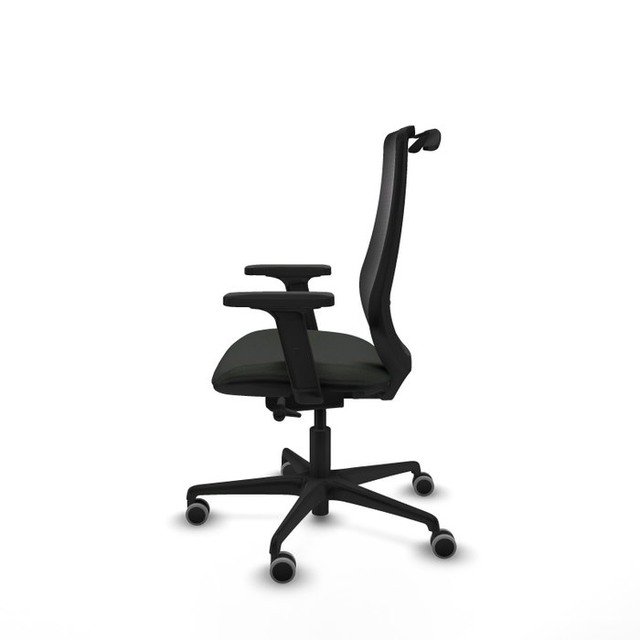 PIQUERAS Y CRESPO Silla de oficina Mardos con mecanismo Sincro/Traslack Negra PIQUERAS Y CRESPO Silla de oficina Mardos con mecanismo Sincro/Traslack Negra