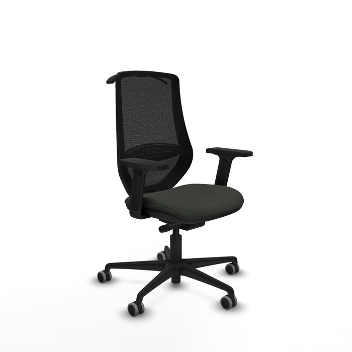 PIQUERAS Y CRESPO Silla de oficina Mardos con mecanismo Sincro/Traslack Negra PIQUERAS Y CRESPO Silla de oficina Mardos con mecanismo Sincro/Traslack Negra