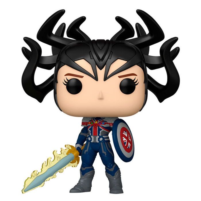 FUNKO Figura POP Marvel What IF Infinity Captain Carter FUNKO Figura POP Marvel What IF Infinity Captain Carter