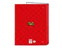 Safta Carpeta de Cartón Super Mario con 4 Anillas Mixtas Folio