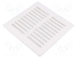 DOSPEL S.A. Rejilla de ventilación blanca 156x156x27mm