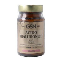 GSN Ácido Hialurónico 60 comprimidos – Articulaciones, piel y huesos