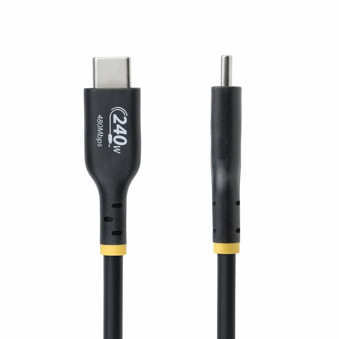 StarTech Cable de carga USB-C de 3m, 240W PD EPR, Negro