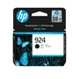 HP Cartucho de Tinta Original HP 924 Negro (1 cartucho) - Rendimiento estándar ~500 páginas, Compatible con OfficeJet Pro 8120e, 8130e, 8135e, 8122, 8128, 8134