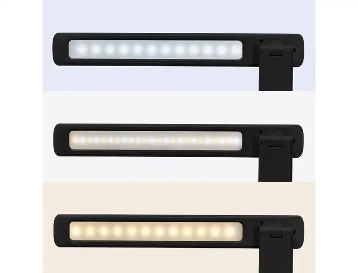 Maul Lámpara Escritorio LED 2,7W 325lm Luz Ajustable Panel Táctil Brazo Giratorio Negra