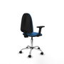 PIQUERAS Y CRESPO Silla de oficina Aýna Azul claro con Brazos 2D