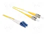 DeLOCK 84696 Cable de fibra óptica LC Duplex a ST Duplex Singlemode OS2 10 m