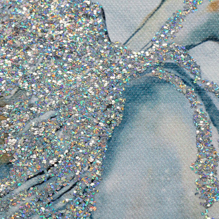 DKD Home Decor Cuadro Mediterraneo Azul 2.5 x 30 x 30 cm (4 Unidades)