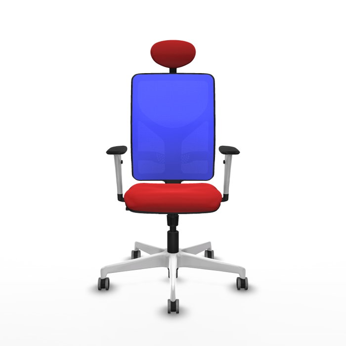 PIQUERAS Y CRESPO Silla de oficina Motilla con Mecanismo Sincro, Rojo y Azul PIQUERAS Y CRESPO Silla de oficina Motilla con Mecanismo Sincro, Rojo y Azul