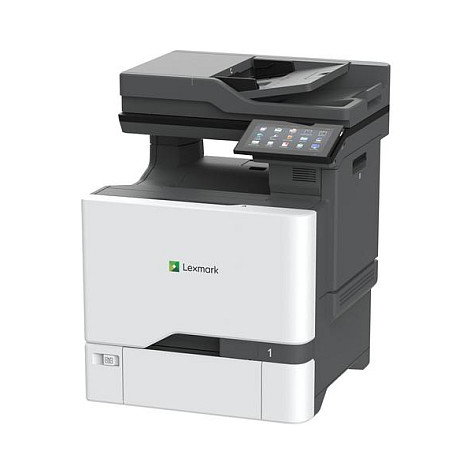 Lexmark CX730de - Impresora Multifunción Láser Color - 40 ppm - Duplex - Escáner - A4/Legal - Ethernet/USB - Pantalla Táctil 7" - Negro/Blanco