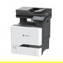 Lexmark CX730de - Impresora Multifunción Láser Color - 40 ppm - Duplex - Escáner - A4/Legal - Ethernet/USB - Pantalla Táctil 7" - Negro/Blanco