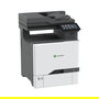 Lexmark CX730de - Impresora Multifunción Láser Color - 40 ppm - Duplex - Escáner - A4/Legal - Ethernet/USB - Pantalla Táctil 7" - Negro/Blanco