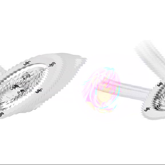 Thermaltake TH240 V2 Ultra EX ARGB Sync AIO Liquid Cooler 240mm - Ventiladores 120mm ARGB, Bomba 3300 RPM, LCD, Snow Edition Blanco