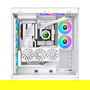 Thermaltake TH240 V2 Ultra EX ARGB Sync AIO Liquid Cooler 240mm - Ventiladores 120mm ARGB, Bomba 3300 RPM, LCD, Snow Edition Blanco