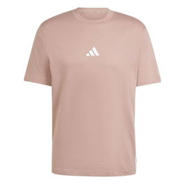 Camiseta de Manga Corta Hombre Adidas 3stripes Blanco Rosa 5-6 Años
