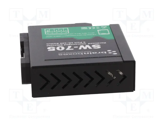 BRAINBOXES SW-705 Switch Ethernet No Administrado de 5 Puertos BRAINBOXES SW-705 Switch Ethernet No Administrado de 5 Puertos