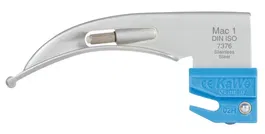 Kawe Laringoscopio Economic Hoja Macintosh Tamaños 0, 1, 2 (Ref. 920-1908, 920-1909, 920-1910) - Acero Inoxidable Mate, >1500 Lux