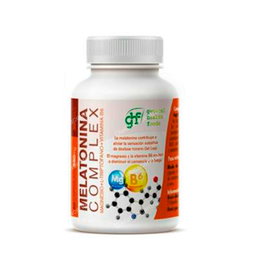 GHF Melatonina Complex 550Mg 60 Cápsulas - Complemento con Melatonina, Magnesio y Vitamina B6 para Conciliar el Sueño y Reducir la Fatiga