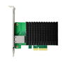 Level One GNC-0210 - Tarjeta de Red PCIe x4 Ethernet 10/100/1000/2500/5000/10000 Mbps 10GbE, RJ45, Compatible con 2.5G/5G/10G, Wake-on-LAN, Jumbo Frames