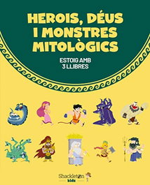 SHACKLETON KIDS, Herois, déus i monstres mitològics - Estoig 3 llibres