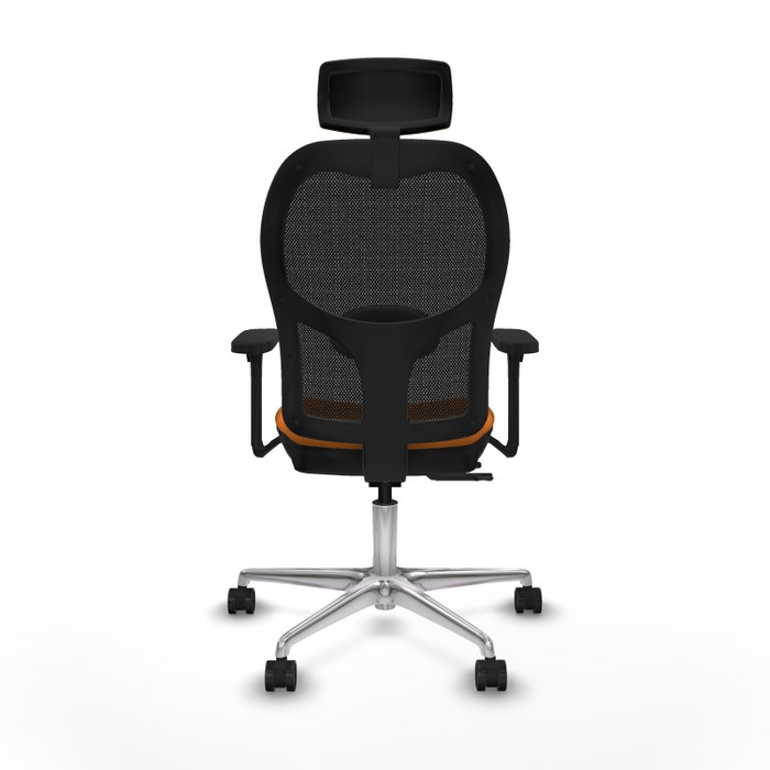 PIQUERAS Y CRESPO Silla de oficina Jorquera Naranja y Negro PIQUERAS Y CRESPO Silla de oficina Jorquera Naranja y Negro