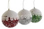 DKD Home Decor Decoración Colgante Acrílico 8x8x8 Surtida de 3 Piezas