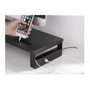 Equip Soporte de escritorio para monitor 650881 con Hub USB 2.0, Negro