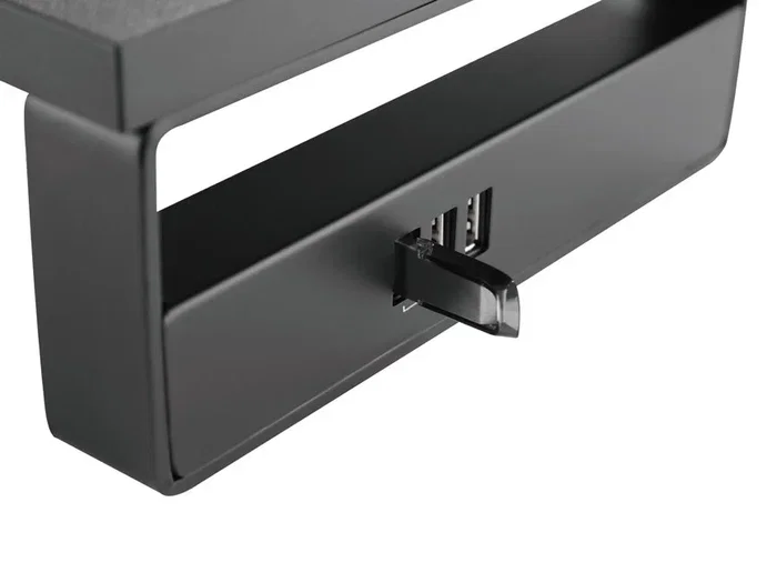 EQUIP Soporte de monitor de sobremesa 650881 con 3 puertos USB 2.0 EQUIP Soporte de monitor de sobremesa 650881 con 3 puertos USB 2.0