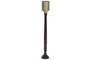 DKD Home Decor Portavelas Mango y Hierro Tallado Dorado