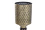 DKD Home Decor Portavelas Mango y Hierro Tallado Dorado